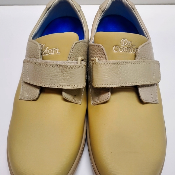 Dr Comfort Size 10 Annie stk# 4530 beige/tan hook and loop, shoes - Picture 7 of 9